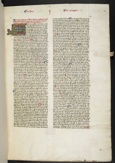 Bayan Harley 612 f'yi ekleyin. 2, c.1425-75 (parşömen kodeksi) by English School