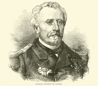 Amiral Fleuriot de Langle, Kasım 1870 by English School