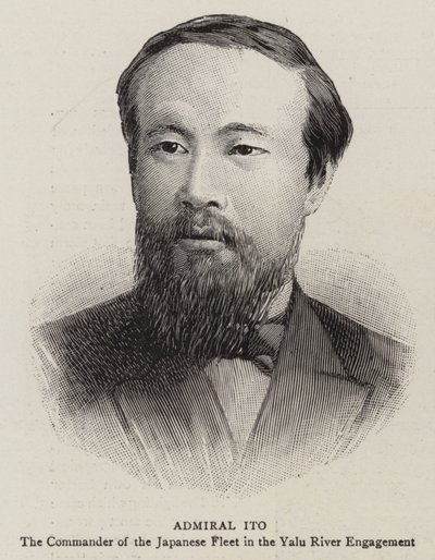 Amiral Ito (gravür) by English School