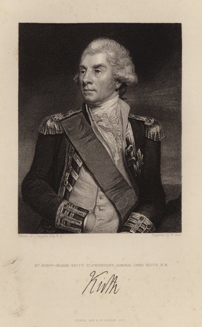 Amiral Lord Keith by English School