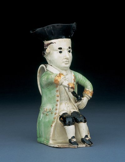 Amiral Lord Rodney toby sürahisi, c.1782 by English School