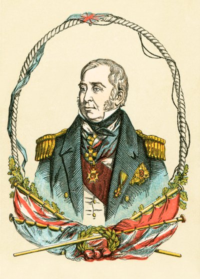 Amiral Sir Charles Napier by English School
