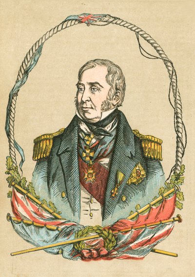 Amiral Sir Charles Napier by English School