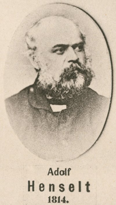 Adolf Henselt (gravür) by English School