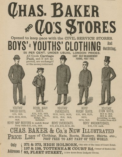 Chas Baker & Cos Mağazaları İlanı by English School