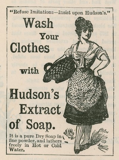 Hudsons sabun özü reklamı by English School