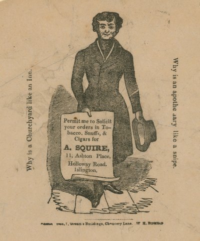 Bir Squire için Reklam by English School