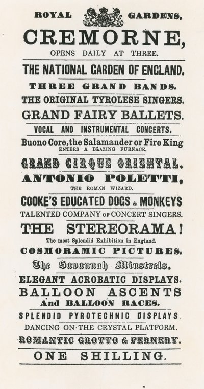 Cremorne Bahçeleri için Reklam by English School