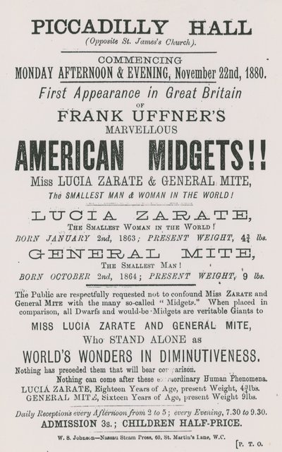 Frank Uffners Amerikan Cüceleri için Reklam by English School