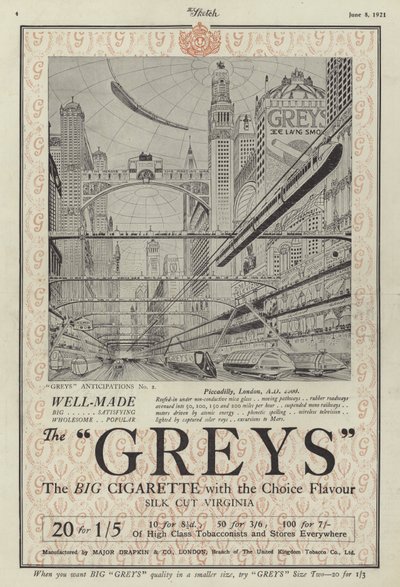 Grays sigaraları için reklam by English School