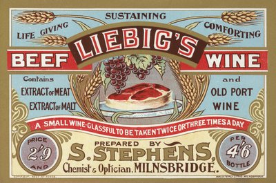 Liebigs Sığır Şarabı için Reklam by English School