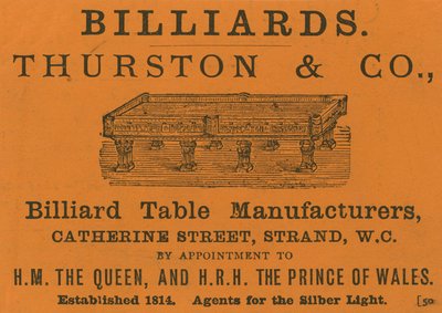 Thurston & Co için Reklam by English School