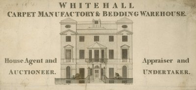 Whitehall Halı Fabrikası ve Yatak Deposu Reklamı by English School