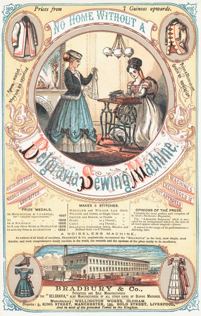 Belgravia Dikiş Makinesi Reklamı by English School