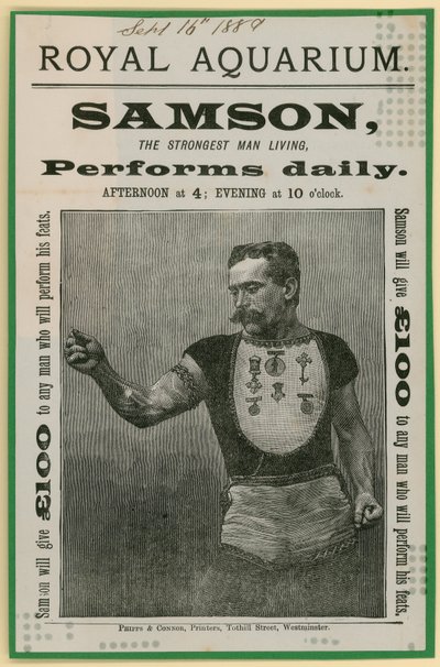 Samson için reklam by English School