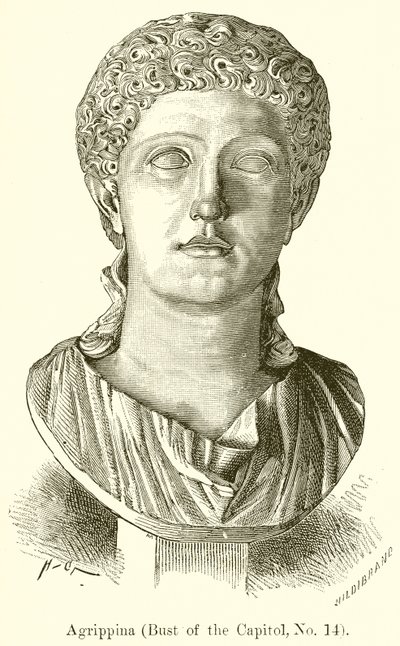 agrippina by English School
