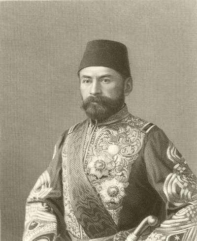 Ahmed Muhtar Paşa by English School