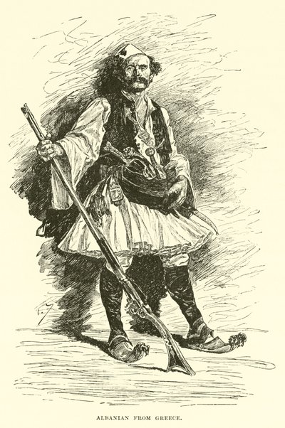 Yunanistan konumundan Arnavut by English School