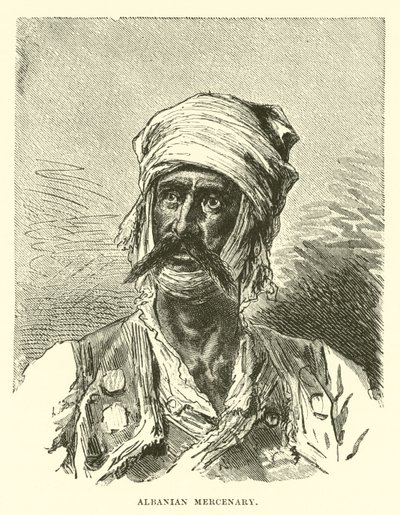 Arnavut paralı asker by English School