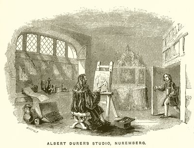 Albert Durers Stüdyosu, Nürnberg by English School
