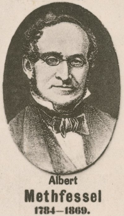 Albert Methfessel (gravür) by English School