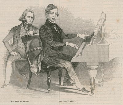 Albert Smith ve John Parry by English School