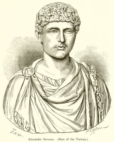 Alexander Severus. (Vatikan Büstü) by English School