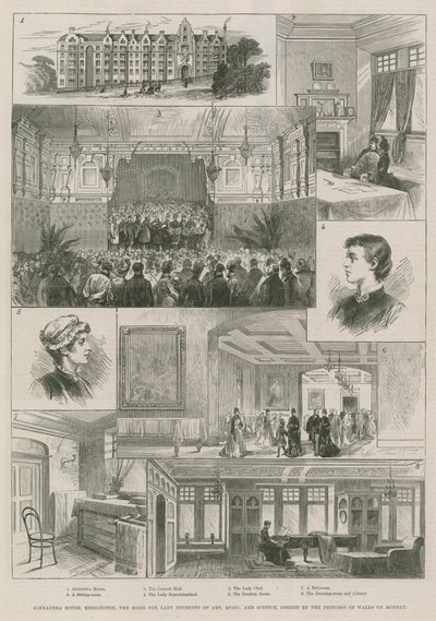 Alexandra Evi, Kensington by English School