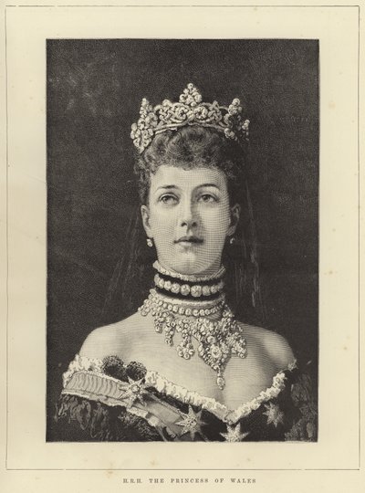 Alexandra, Galler Prensesi by English School