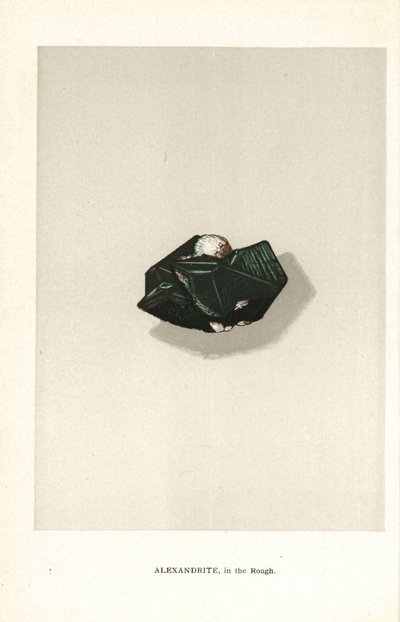 Alexandrite, Edwin Streeter