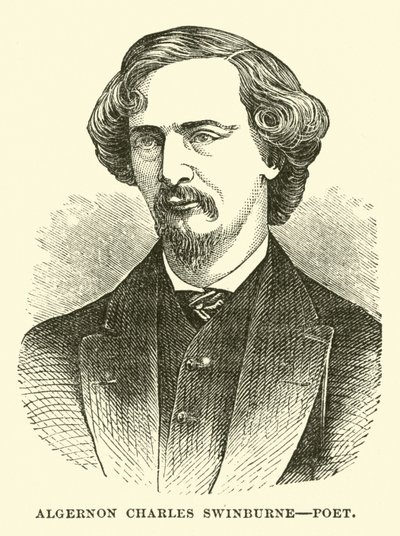 Algernon Charles Swinburne, Şair by English School