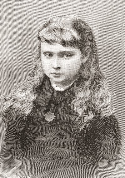 Hessen'li Alix ve daha sonra Ren tarafından Alexandra Feodorovna by English School