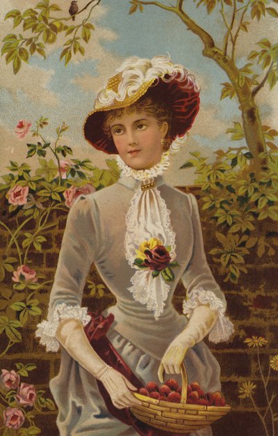 Hepsi Bir Bahçe Fuarında (chromolitho) by English School