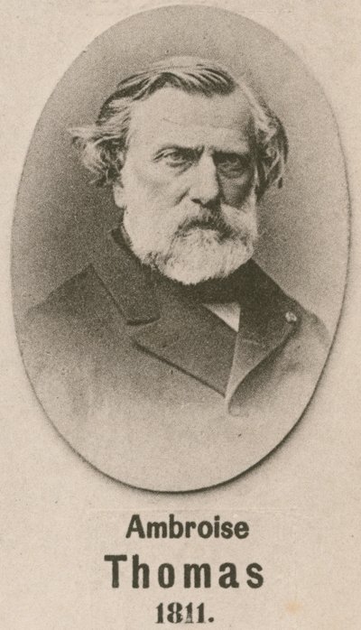 Ambroise Thomas (gravür) by English School
