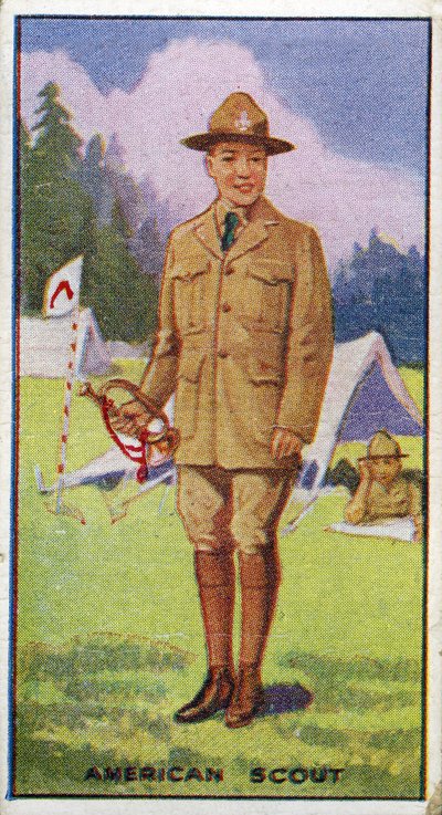 Amerikan İzci, 1923 by English School