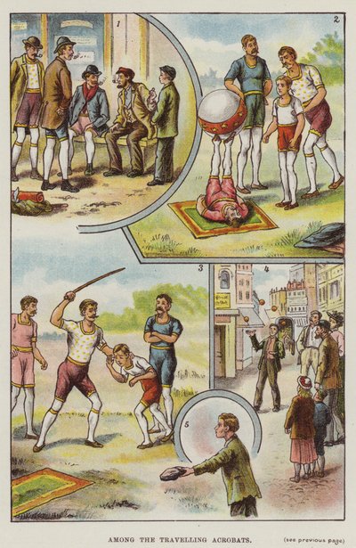 Gezgin Akrobatlar Arasında by English School