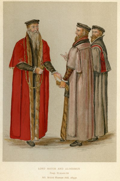Elizabeth Dönemi Belediye Başkanı ve Aldermen, J.R. Green