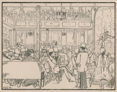 Müzik salonunda bir seyirci by English School