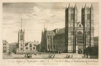 Westminster Abbey, Londra'nın doğu umudu by English School