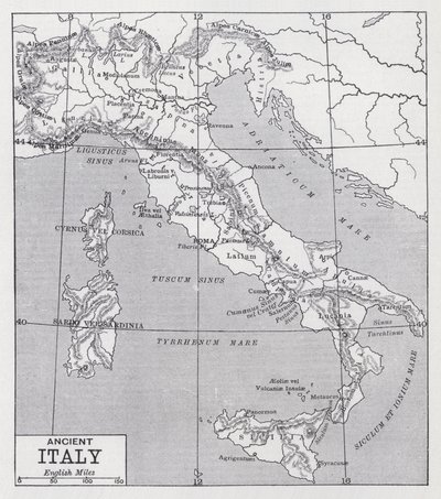 Antik İtalya (lito) by English School