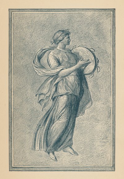 Antik Roma: Epicharis (renkli taş baskı) by English School