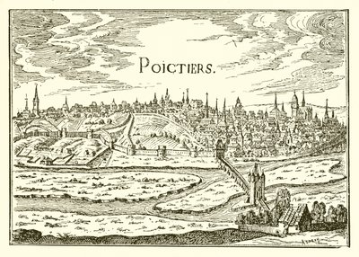 Poitiers antik görünümü by English School
