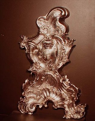 Andiron, Philip Jacob Drentwelt, 1747-49 (gümüş) by English School