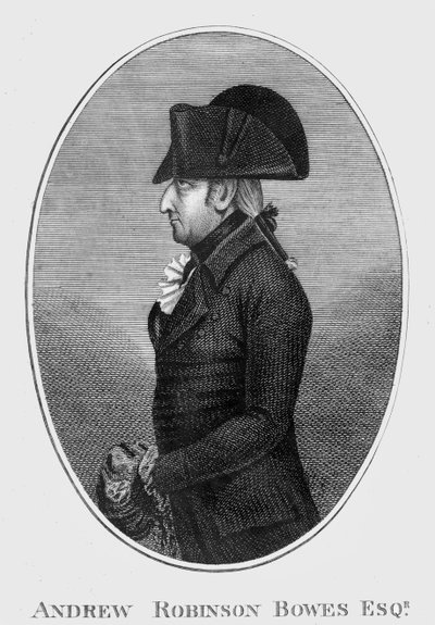 Andrew Robinson Bowes (doğum Stoney) by English School