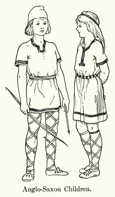 Anglo-Sakson Çocuklar by English School