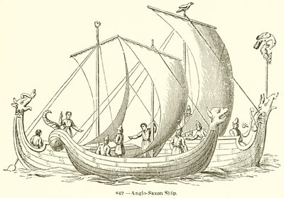 Anglo-Sakson Gemisi by English School