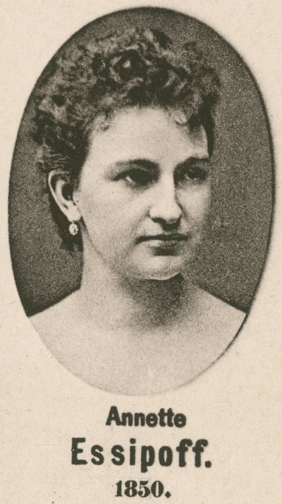Annette Essipoff (gravür) by English School