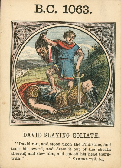 Anno Mundi: MÖ 1063, David Goliath