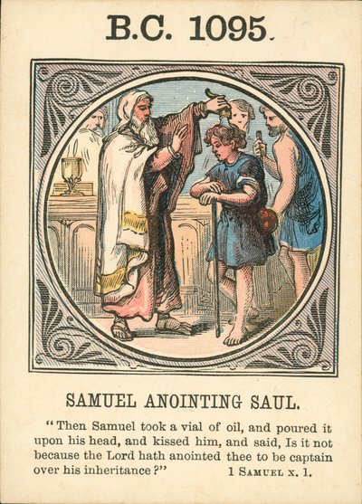 Anno Mundi: M.Ö. 1095, Samuel Saul