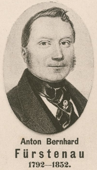 Anton Bernhard Fürstenau (gravür) by English School
